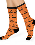 Cushioned Crew jack O'lantern Socks